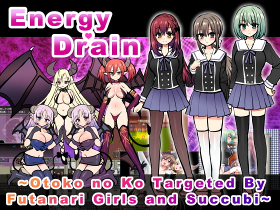 Energy Drain ~Otoko no Ko Targeted By Futanari Girls and Succubi~